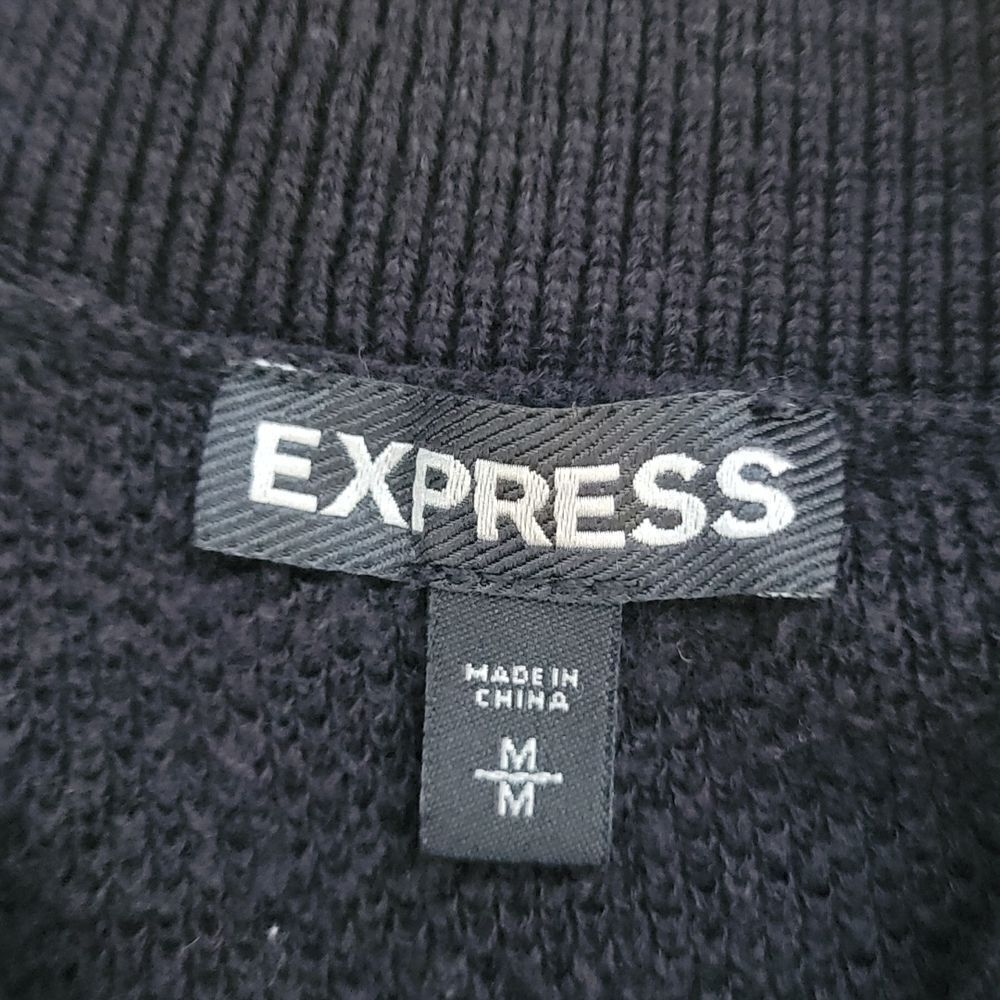 Express Sleeveless Sweater - Black Womens  Size M - Picture 9 of 12